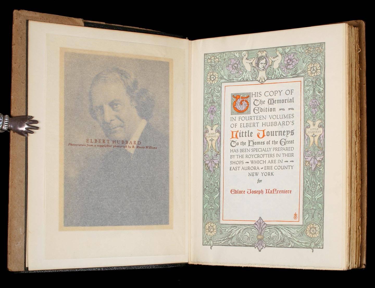 Elbert Hubbard: Research and Buy First Editions, Limited Editions ...